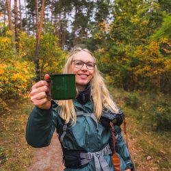 JS-Merch beim Wanderausflug...